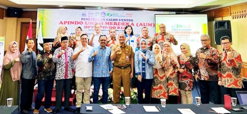 Program AUM, APINDO Riau Gelar Pembekalan Calon Mentor