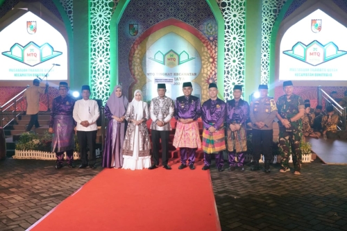 MTQ Tingkat Kecamatan Bukitraya Megah dan Meriah, Pj. Walikota Muflihun Berikan Apresiasi