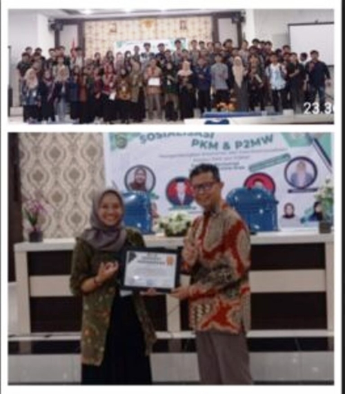 BEM Faperta UIR Taja Sosialisasi Program PKM &amp; P2MW, Dua Dosen Faperta Jadi Narasumber.